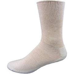 Medipeds Extra Wide Top Crew Sock - XL - White - 2 Pairs