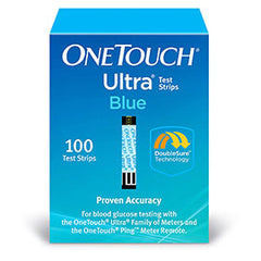 OneTouch Ultra Blue Glucose Test Strips - 100 ct.