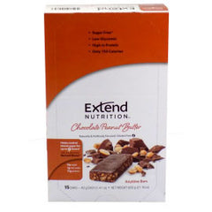 Extend Nutrition Anytime Bar - Chocolate Peanut Butter - 15 Pack