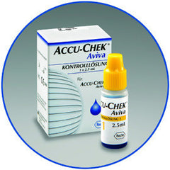 Accu-Chek Aviva Control Solution Level 1 - 2.5ml