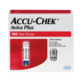 Accu-Chek Aviva PLUS Test Strips - 100ct