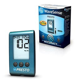 Wavesense Presto Blood Glucose Starter Kit