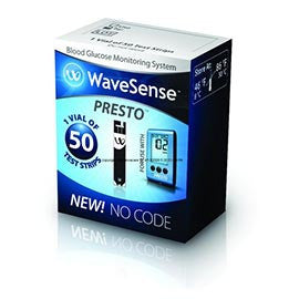 Wavesense Presto Test Strip - 50 ct.