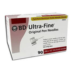BD UF Pen Needles - 29G 1/2" - BX 90