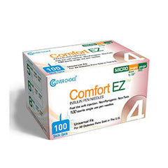 Comfort EZ Clever Choice Pen Needles - 32G X 4mm - BX 100