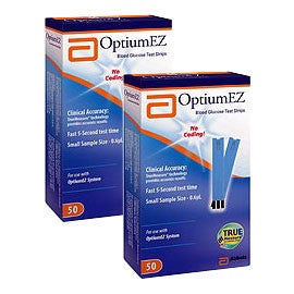MediSense Optium EZ Glucose Test Strips - 100 ct.