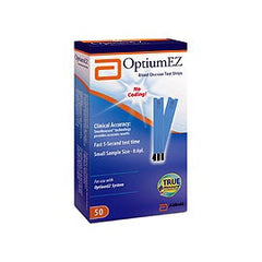MediSense Optium EZ Glucose Test Strips - 50 ct.