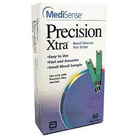 Precision Xtra Glucose Test Strips - 50 ct.