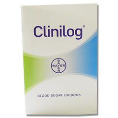 Bayer CliniLog Glucose Log Book