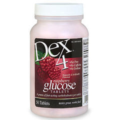 Dex 4 Glucose Tabs - Rasberry 50 ct.