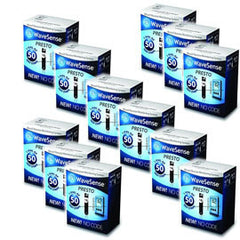 Wavesense Presto Test Strips 50/bx Case of 12