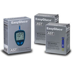 EasyGluco Meter and 100 Test Strip Combo