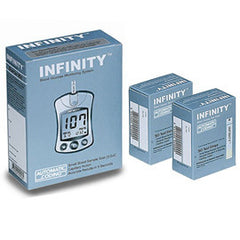 Infinity Auto Code Meter and 100 Test Strip Combo