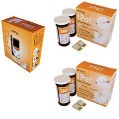 iPet Blood Glucose Meter Kit Combo (Meter Kit and Test Strips 100ct)