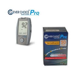 Clever Choice Pro Diabetes Monitoring Kit Combo (Clever Choice Pro Meter Kit and Clever Choice Pro 50ct )