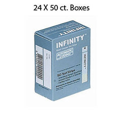 Case of 24 Boxes of Infinity Test Strips 50/bx