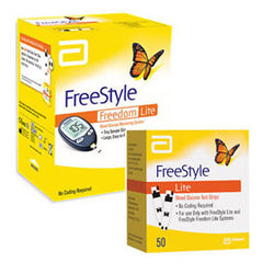 FreeStyle Freedom Lite Meter Kit Combo (FreeStyle Freedom Lite Meter Kit and 50 Strips)