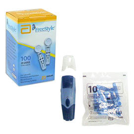 Freestyle Lancing Device w/ FreeStyle Lancets - 100ct