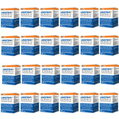 UniStrip Glucose Test Strips - 50ct - Compatible with ALL OneTouch Ultra Meters - 24/bx