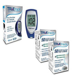 FREE TRUEtrack Diabetes Meter Kit with 100 Test Strips