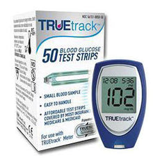 TRUEtrack Glucose Test Strips 200/bx w/ Meter Kit