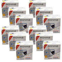Bionime Rightest GS300 Blood Glucose Test Strips 50/bx Case of 12