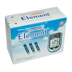 Element Auto-Code Glucose Test Strips - 50ct.